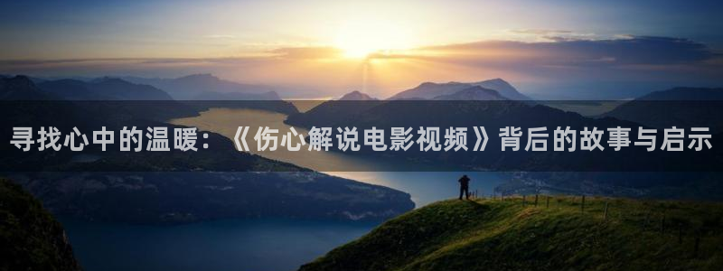 qiezi 茄子视频：寻找心中的温暖：《伤心解说电影视频》背后的故事与启示