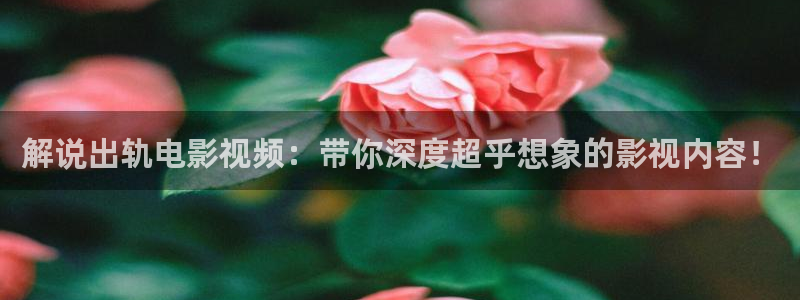 茄子视频了：解说出轨电影视频：带你深度超乎想象的影视内容！